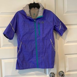 The North Face short sleeved shell jacket